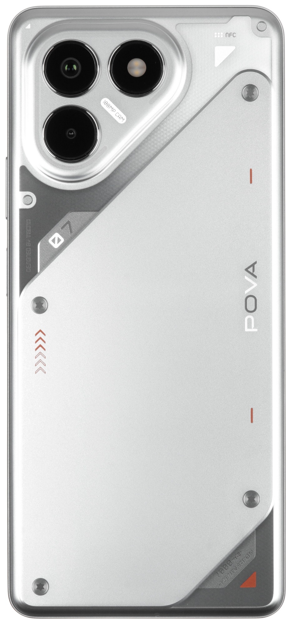 Смартфон Tecno POVA 7 Neo 8/256Gb, серебристый