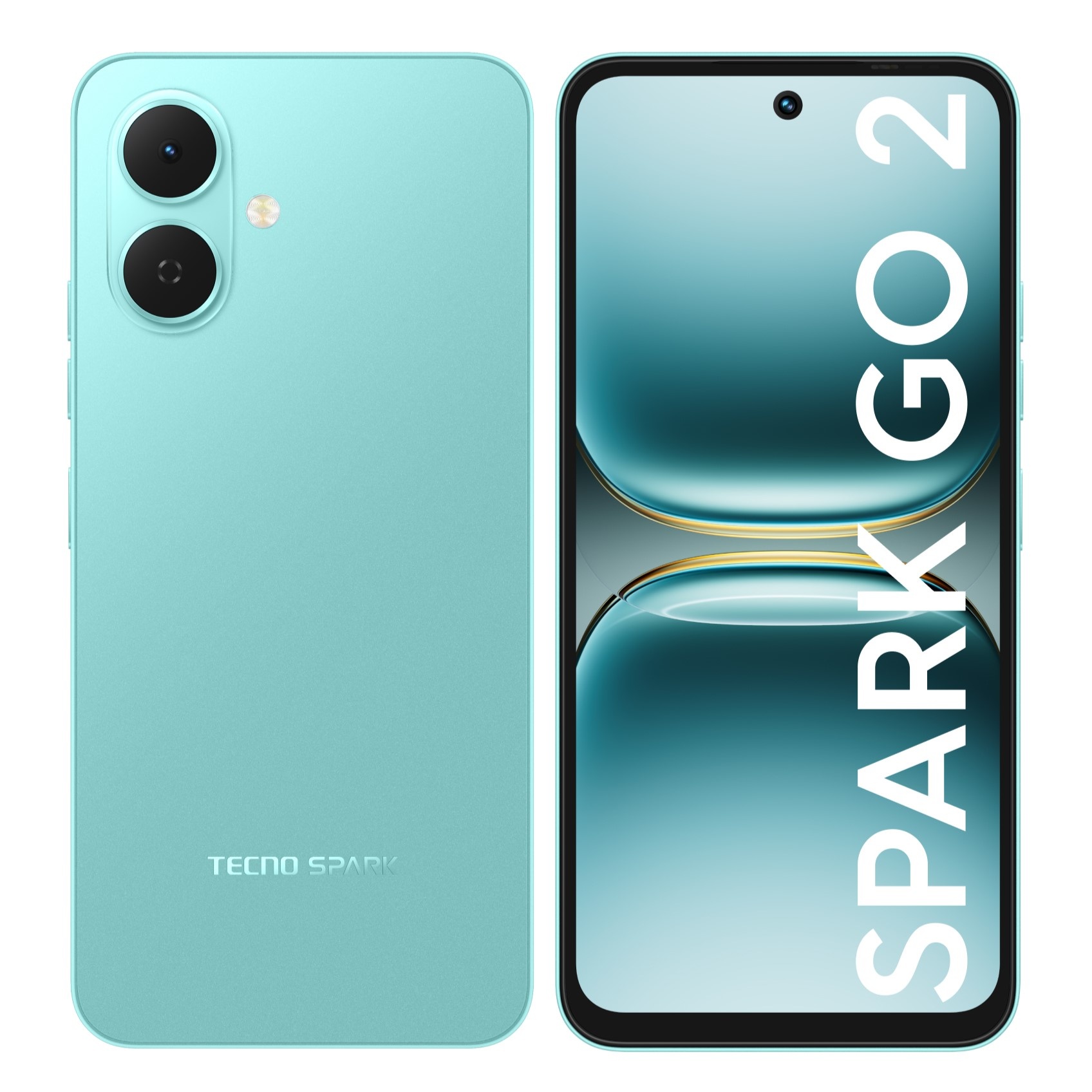 Смартфон Tecno Spark Go 2 3/64Gb, зеленый