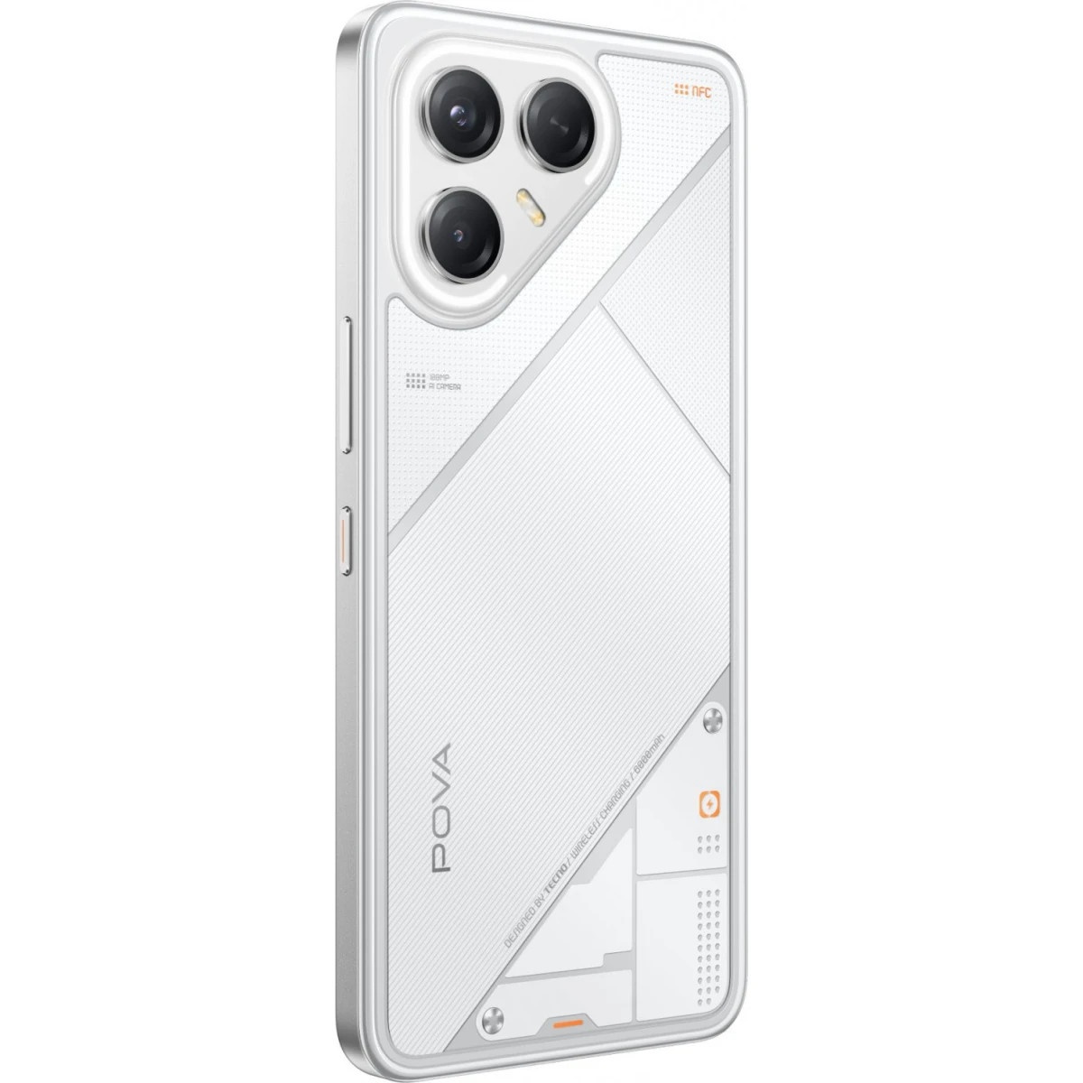 Смартфон Tecno Pova 7 Ultra 5G LJ9, 8/256Gb, белый