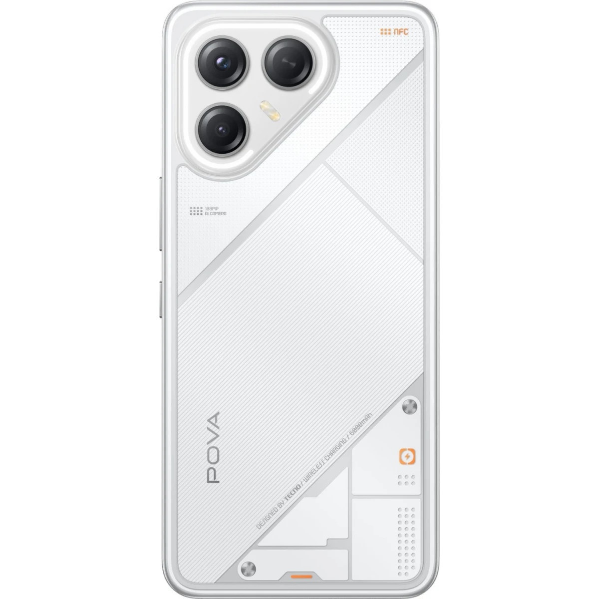 Смартфон Tecno Pova 7 Ultra 5G LJ9, 8/256Gb, белый