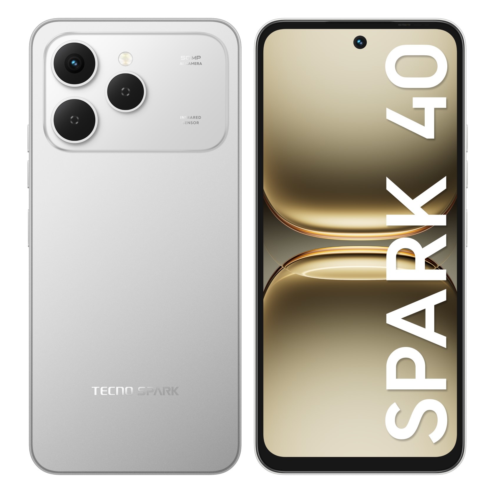 Смартфон Tecno Spark 40 8/256Gb, серый