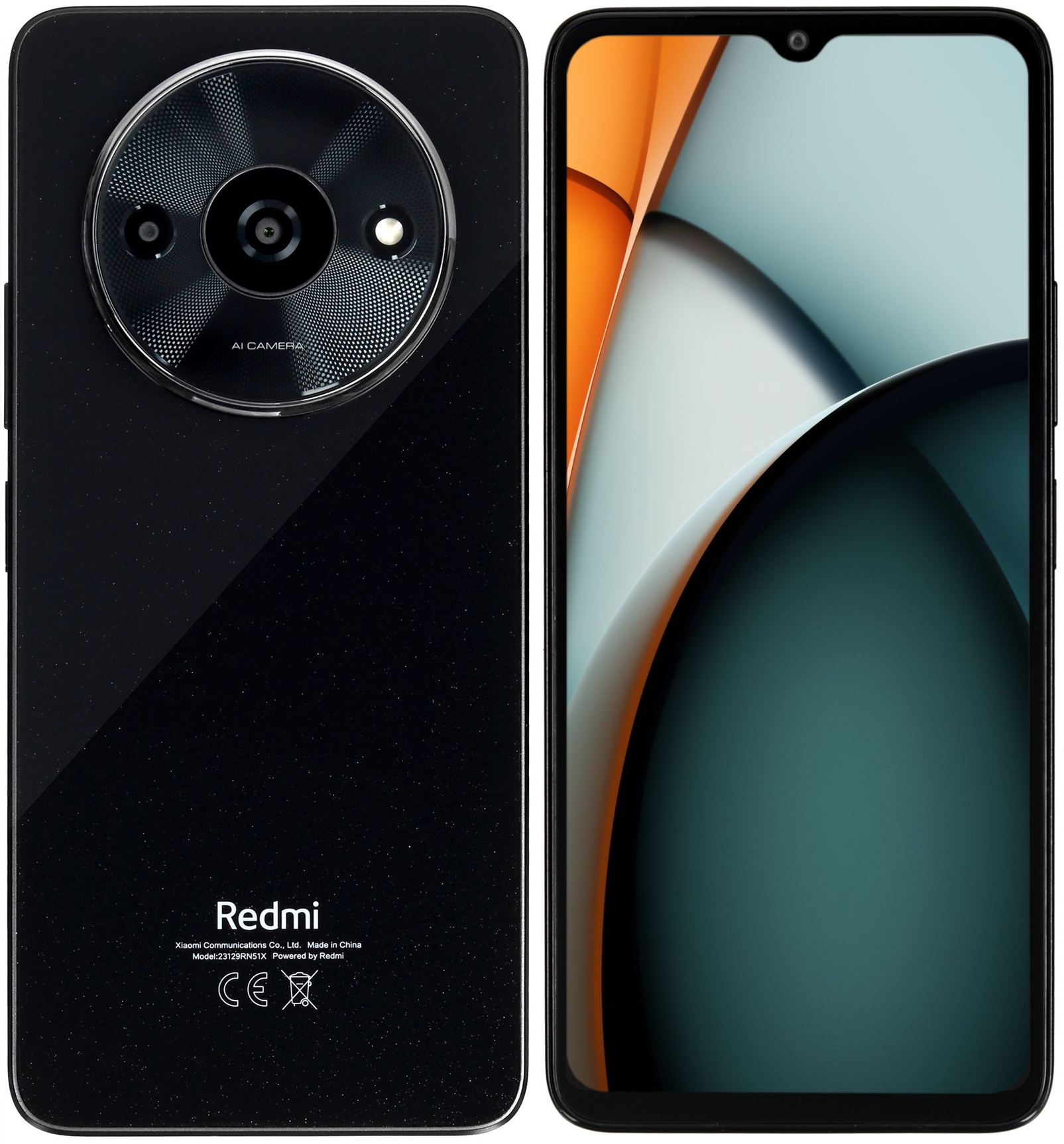 Смартфон Xiaomi Redmi A3, 4/128Gb, черный