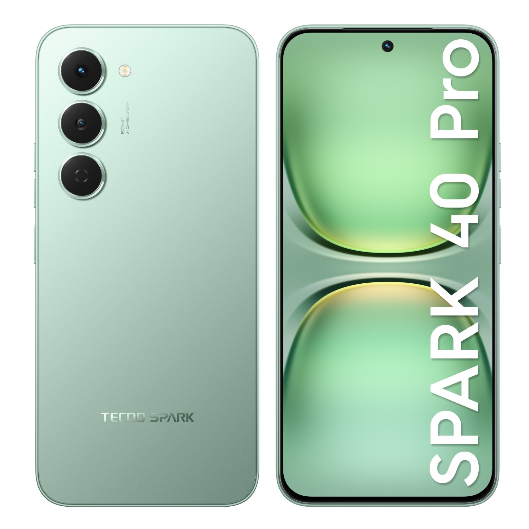 Смартфон Tecno Spark 40 Pro 8/128Gb, зелёный