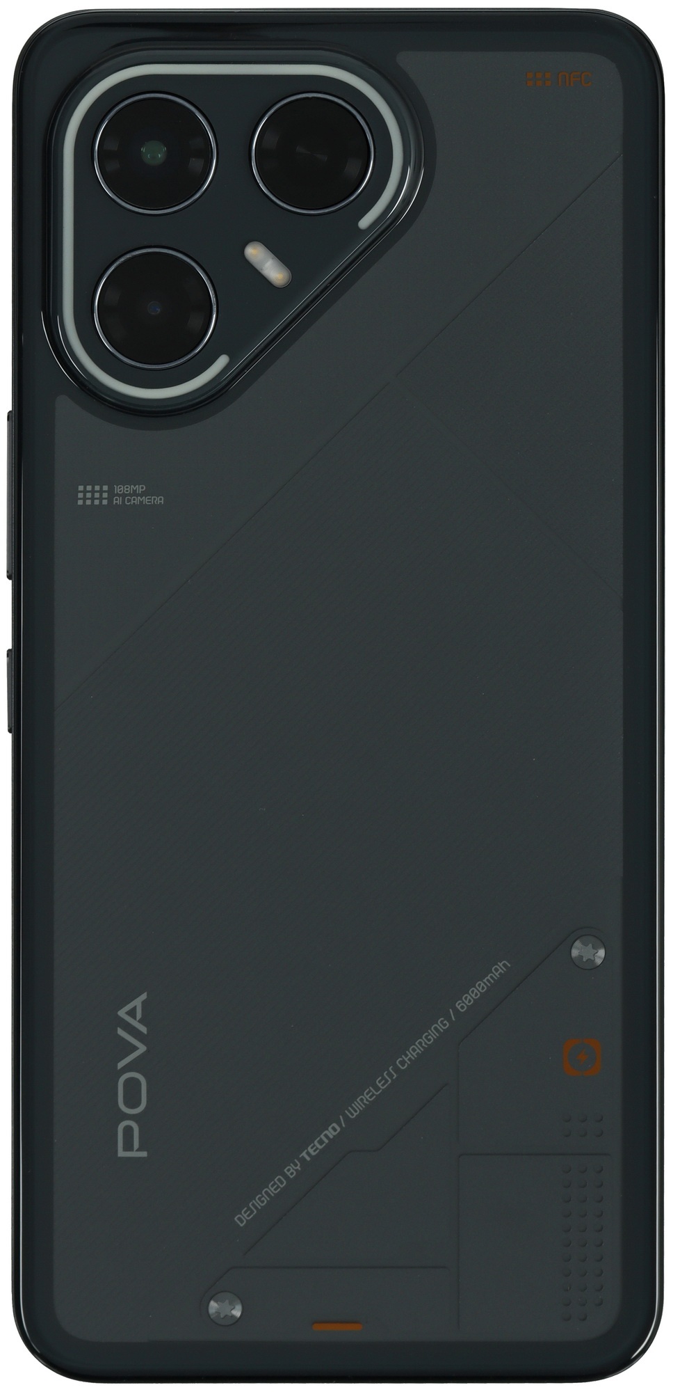 Смартфон Tecno Pova 7 Ultra 5G LJ9, 12/256Gb, черный