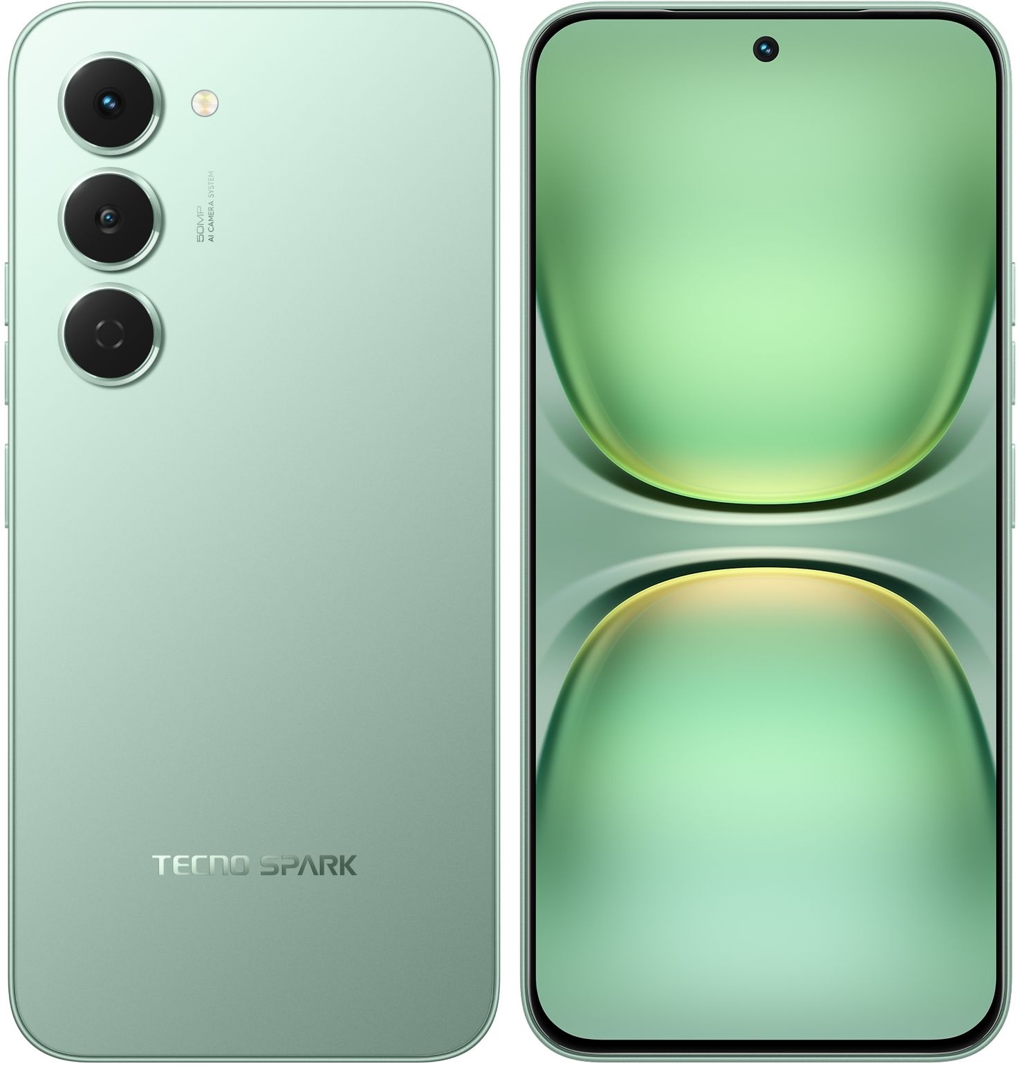 Смартфон Tecno Spark 40 Pro 8/256Gb, зелёный