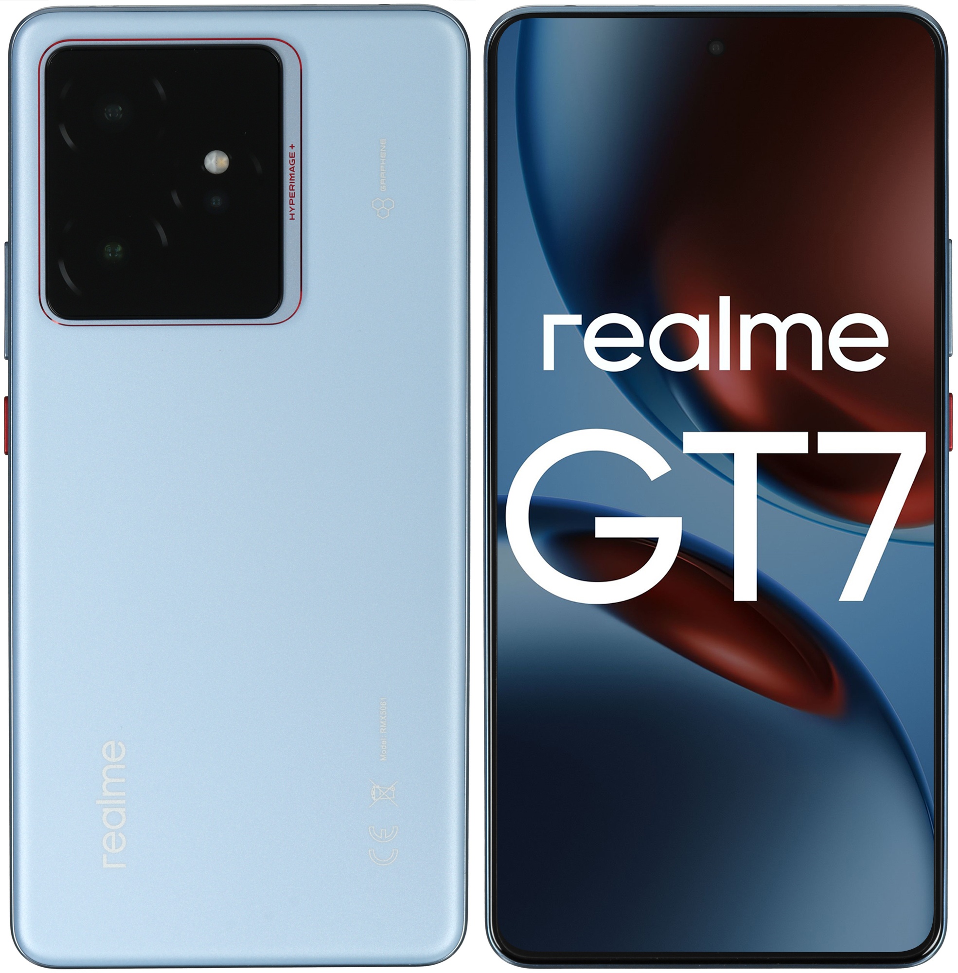 Смартфон Realme RMX5061 GT 7 12/256Gb голубой