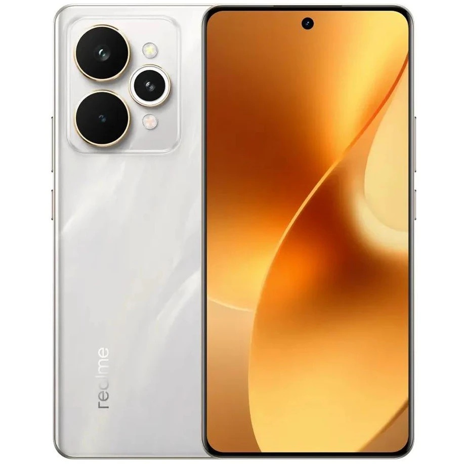 Смартфон Realme RMX5101 15 Pro 512Gb 12Gb белый моноблок 3G 4G 6.78" 1264x2780 Android 15 50Mpix 802