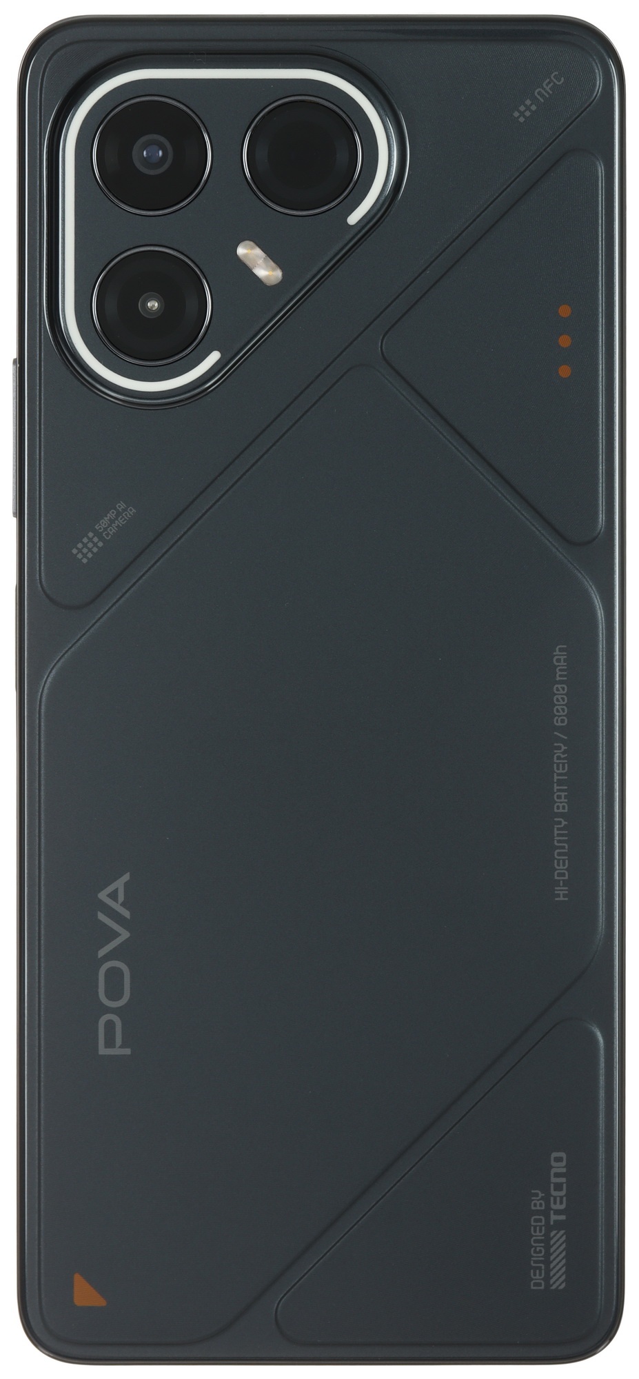Смартфон Tecno Pova 7 5G LJ7, 8/128Gb, черный