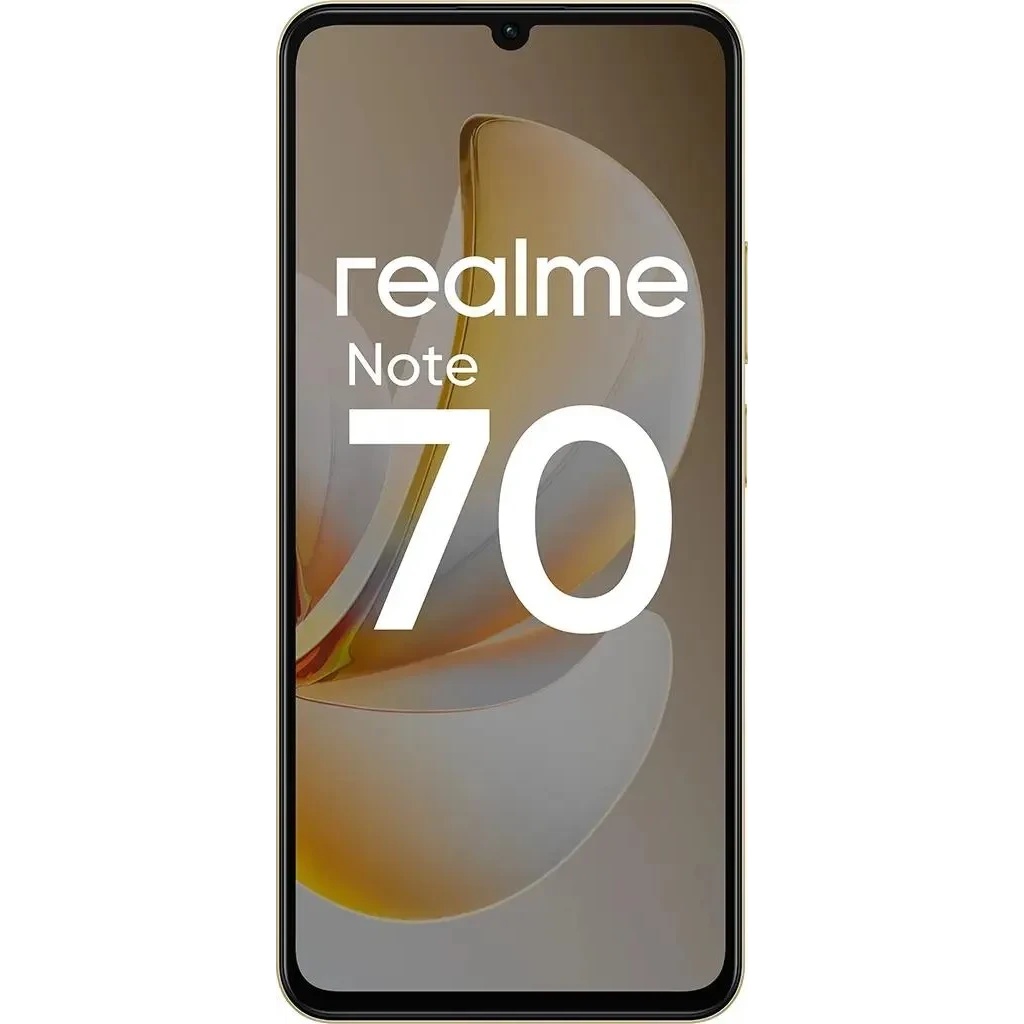 Смартфон Realme Note 70 RMX5313 6/128Gb, золотой