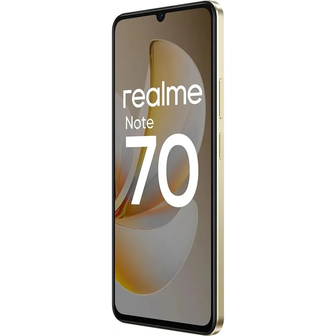 Смартфон Realme Note 70 RMX5313 6/128Gb, золотой