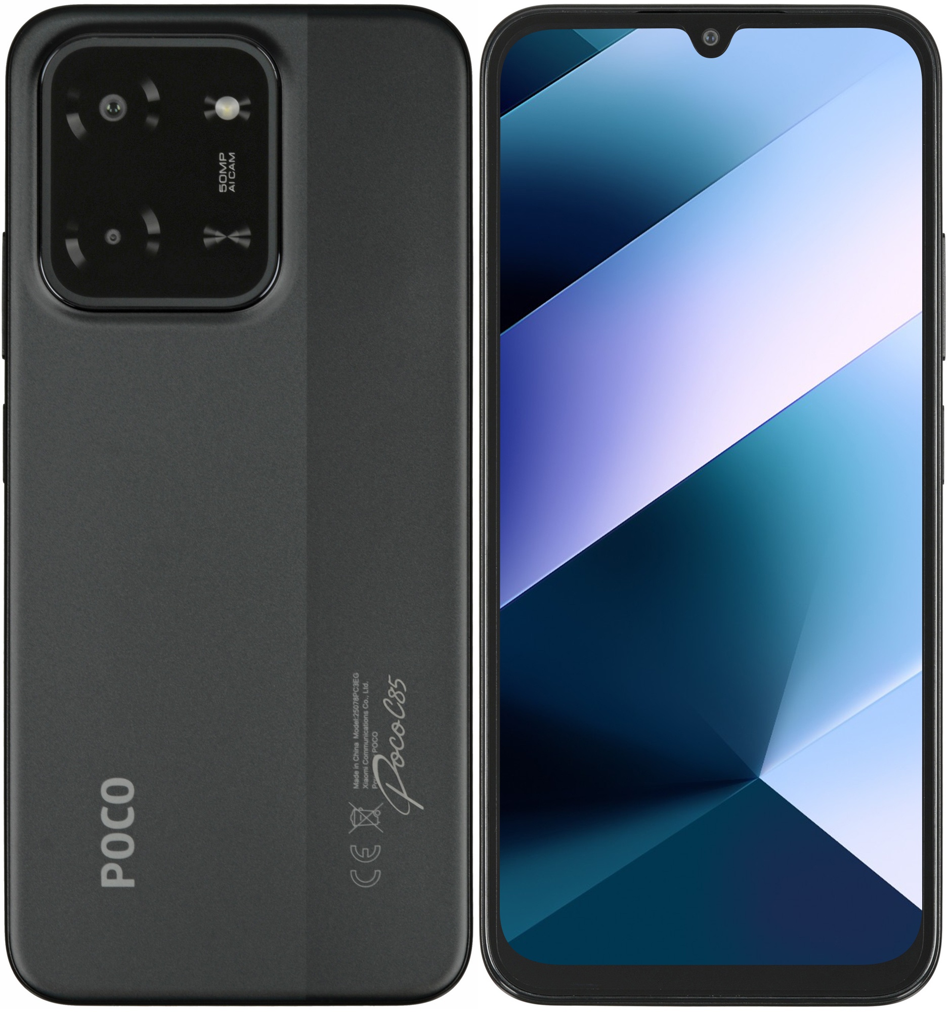 Смартфон POCO C85 8/256Gb черный (MZB0LG5RU)
