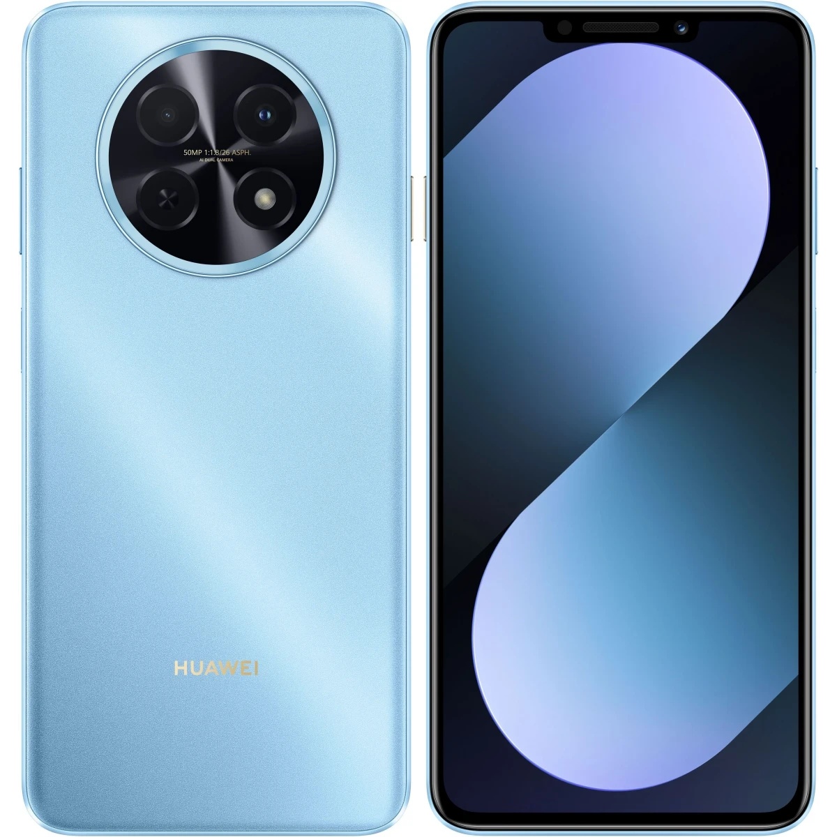 Смартфон HUAWEI Nova 14i 8/128Gb, голубой