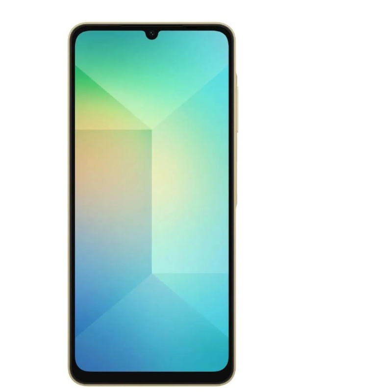 Смартфон Samsung Galaxy A06 SM-A065F, 4/128Gb, золотистый