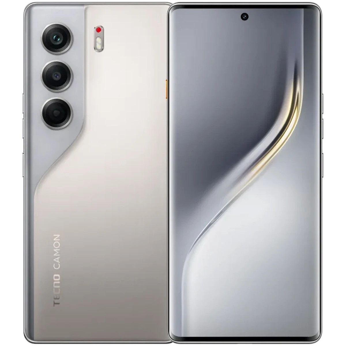 Смартфон Tecno Camon 40 Pro 5G, CM7, 8/256Gb, титановый