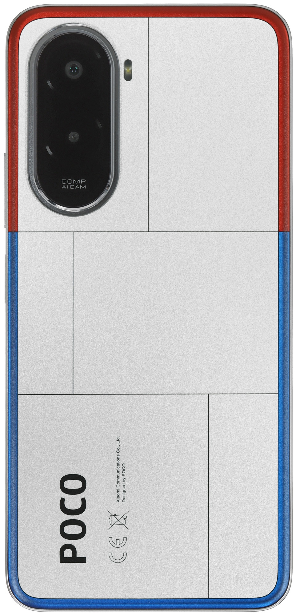 Смартфон POCO M7 6/128Gb, серебристый