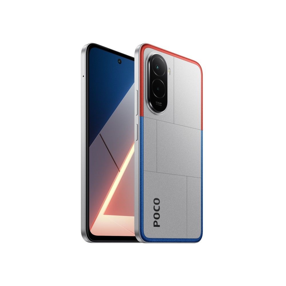Смартфон POCO M7 6/128Gb, серебристый