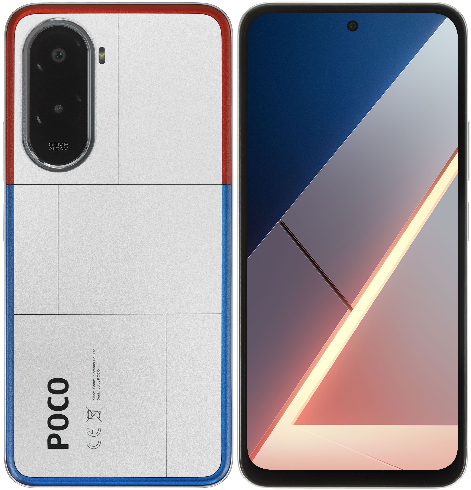 Смартфон POCO M7 6/128Gb, серебристый