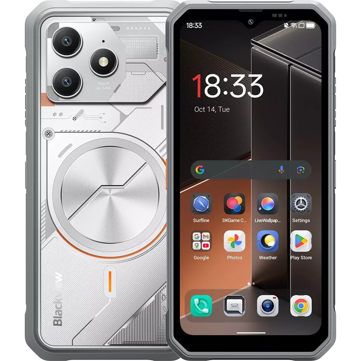 Смартфон BlackView FORT100 8/128GB WHITE