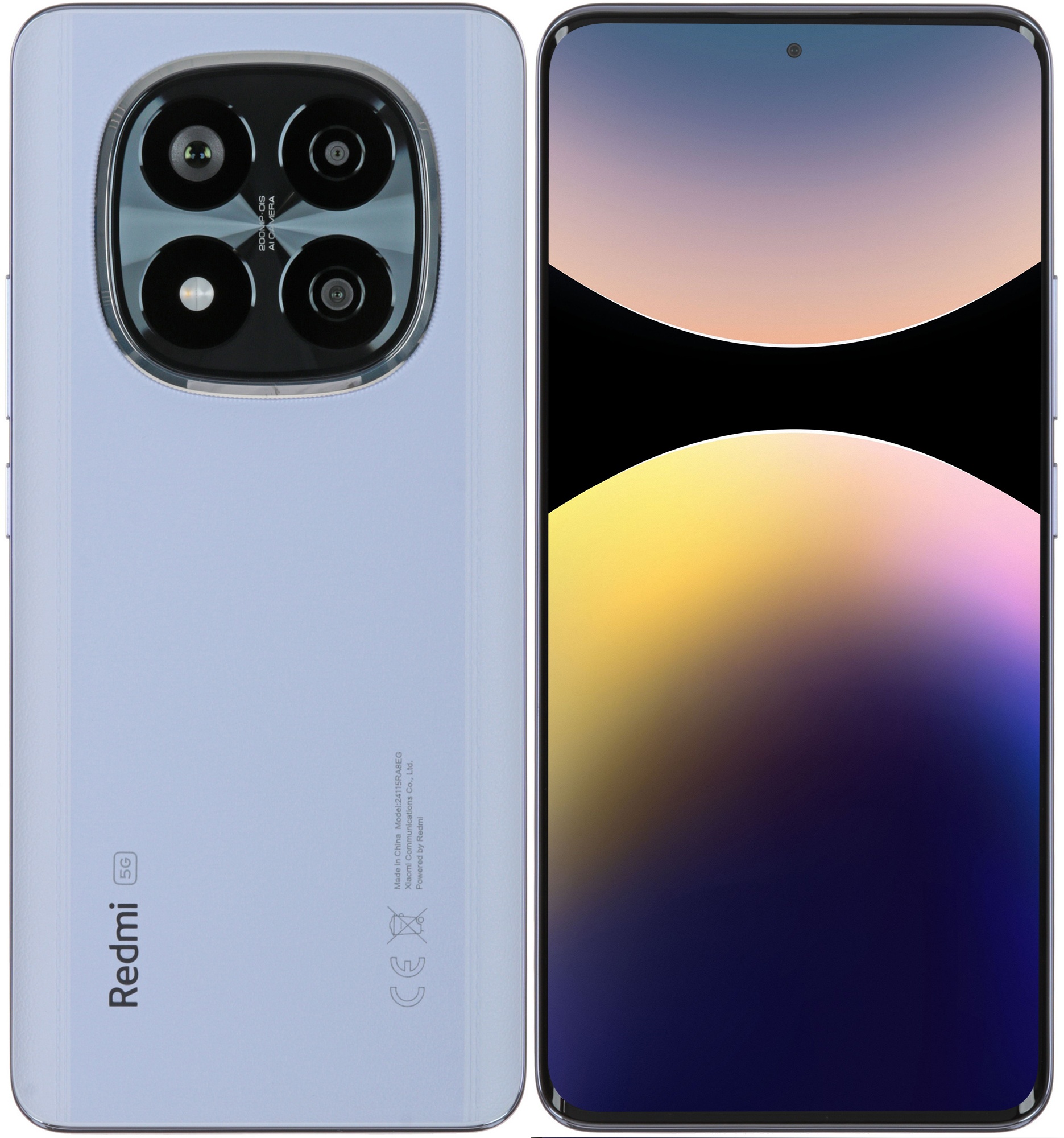 Смартфон Xiaomi Redmi Note 14 Pro+ 5G, 8/256Gb, фиолетовый