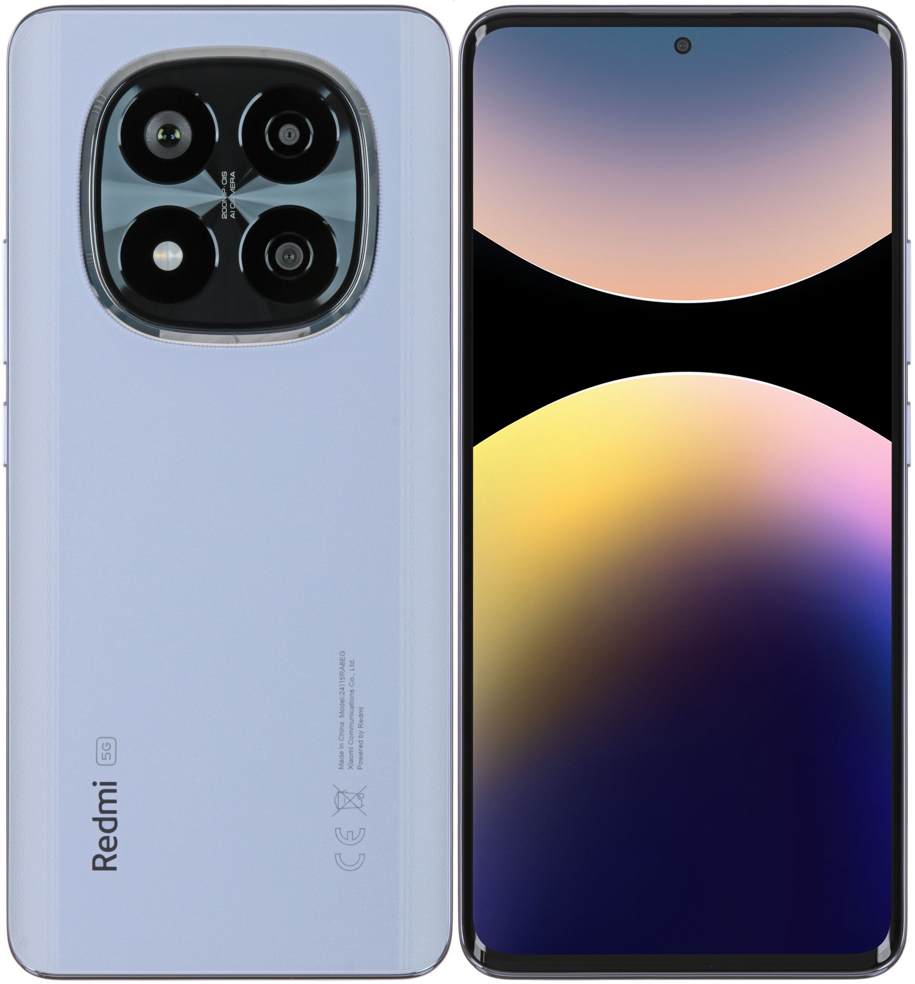 Смартфон Xiaomi Redmi Note 14 Pro+ 5G 12+256Gb фиолетовый (MZB0IKRRU)