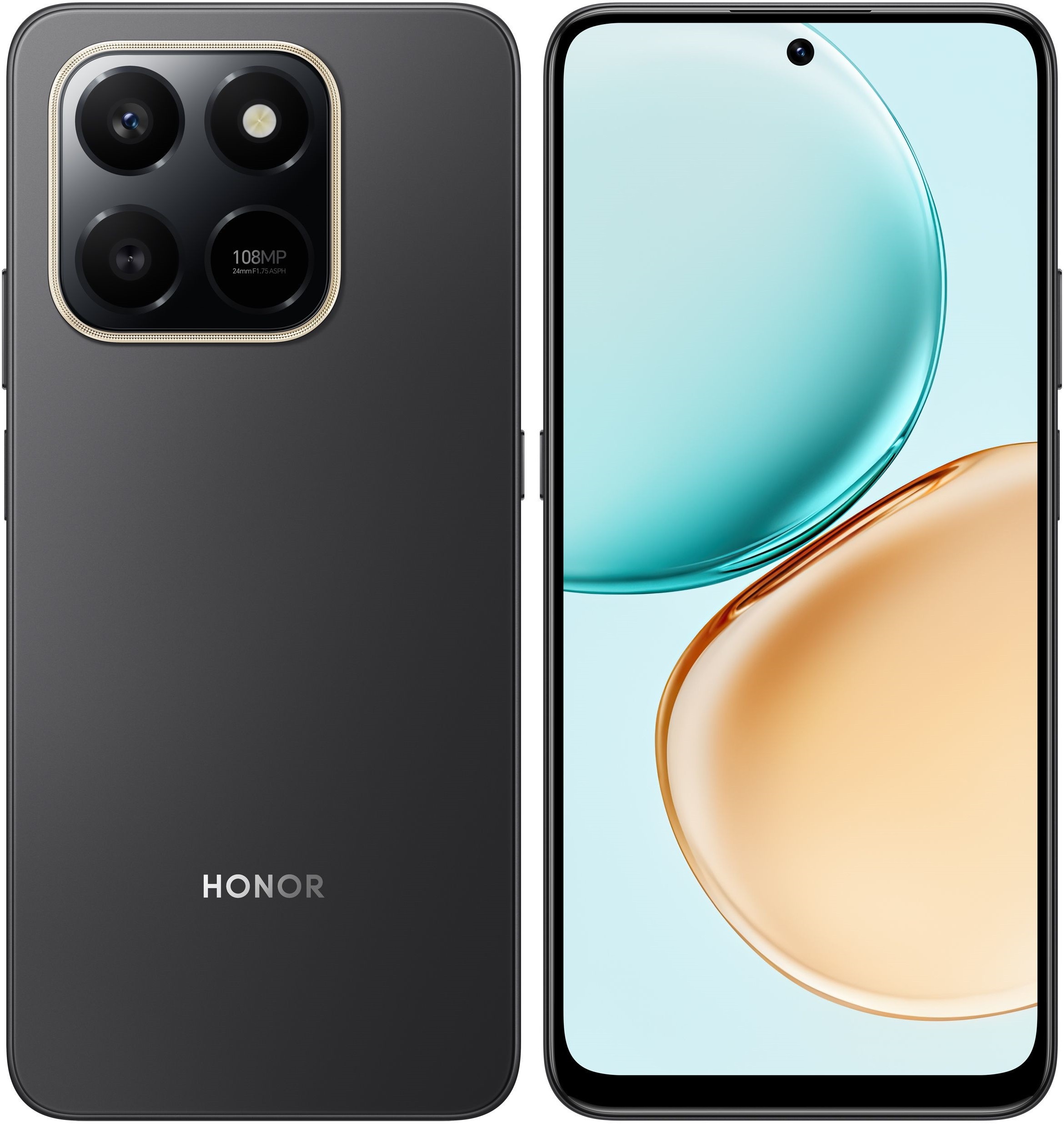 Смартфон Honor X7d 6/128Gb, черный
