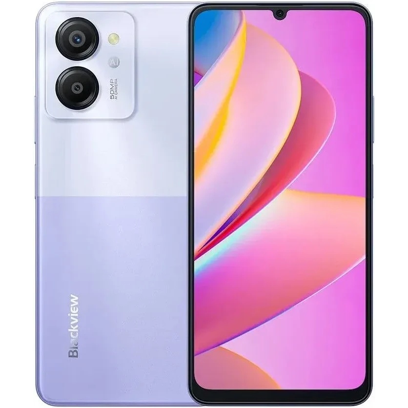 Смартфон Blackview COLOR 8 8/128GB BVCOL8-8128PUR лаванда