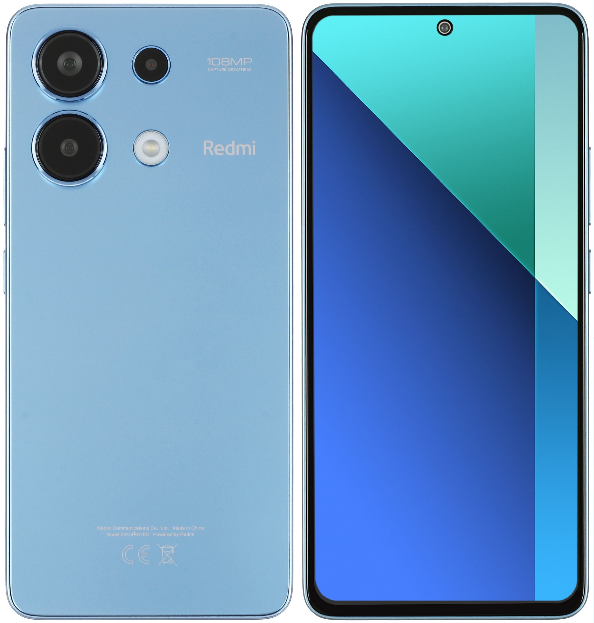 Смартфон Xiaomi Redmi Note 13, 8/128Gb, синий