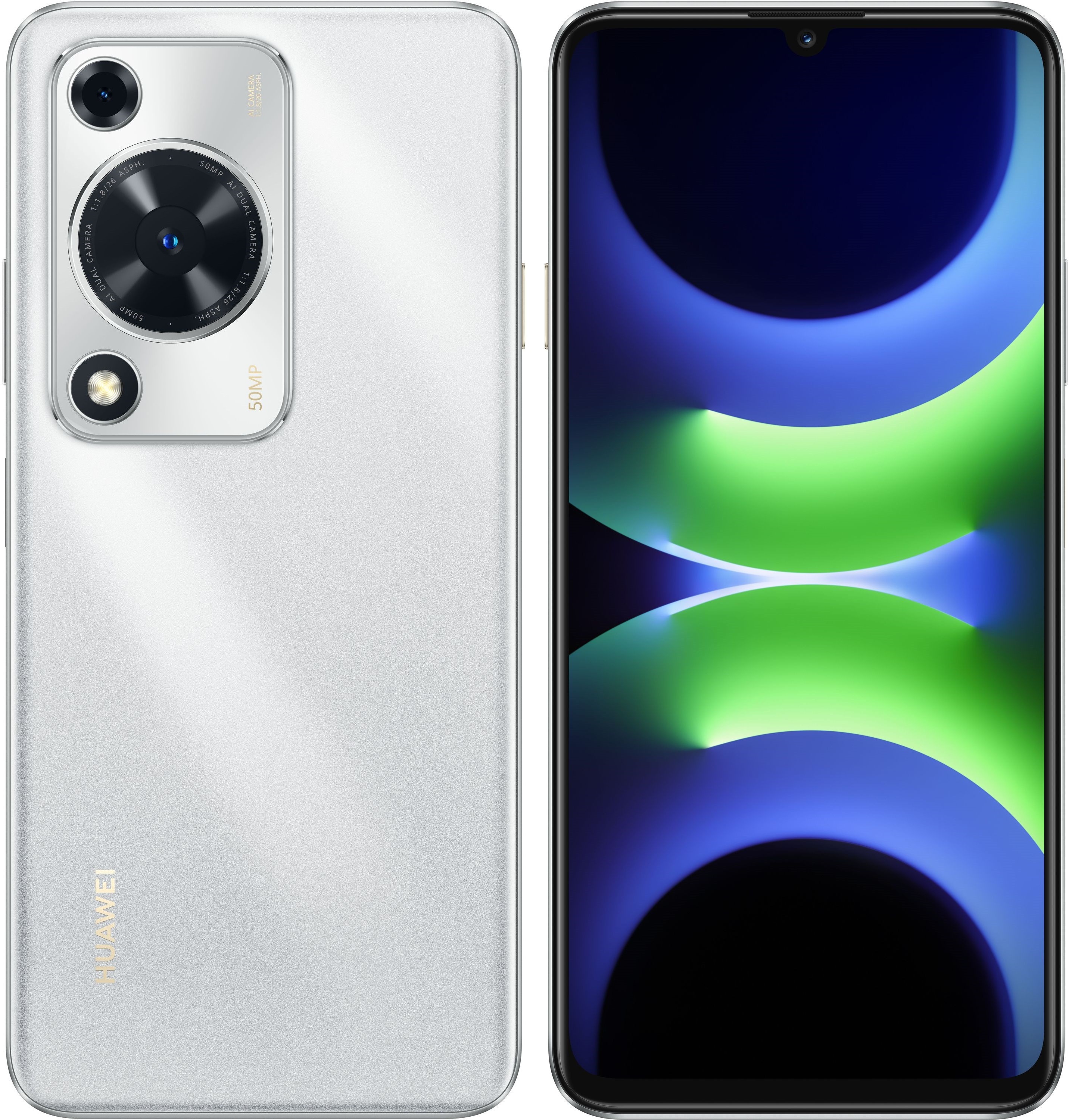 Смартфон HUAWEI NOVA Y63 6/128GB GFY-LX1 51098HTX SILVER