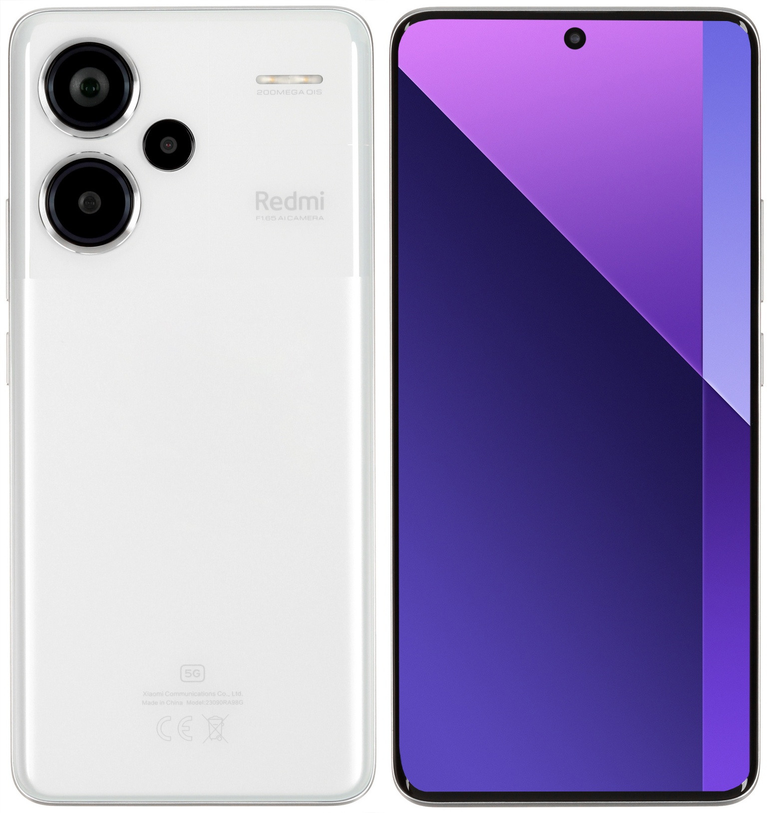 Смартфон Xiaomi Redmi Note 13 Pro+ 5G, 12/512Gb, белый