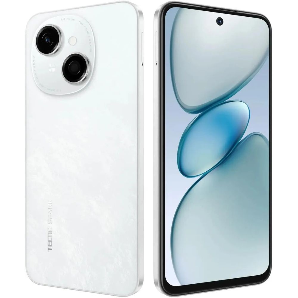 Смартфон Tecno SPARK GO 1, 4/128Gb, белый