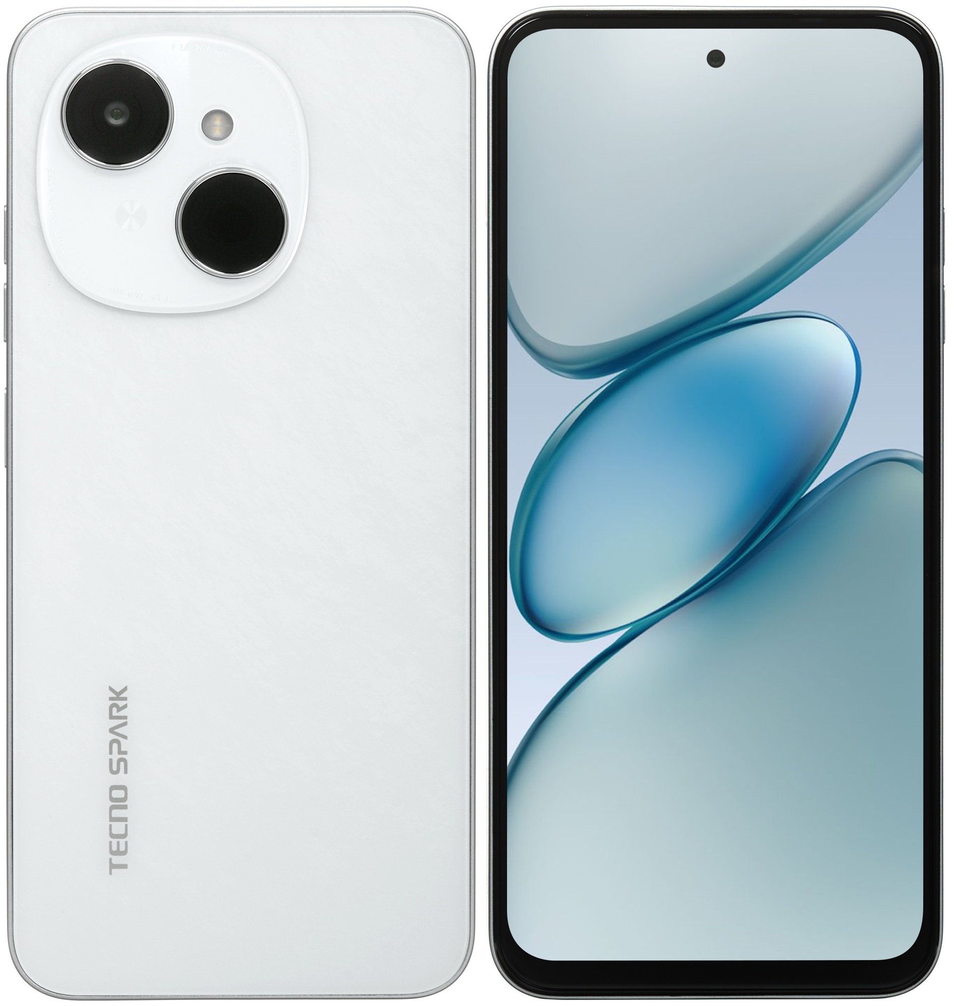 Смартфон Tecno SPARK GO 1, 4/128Gb, белый