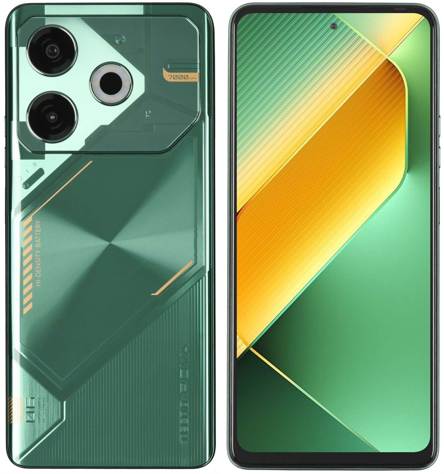 Смартфон Tecno POVA 6 Neo, 8/128Gb, зеленый