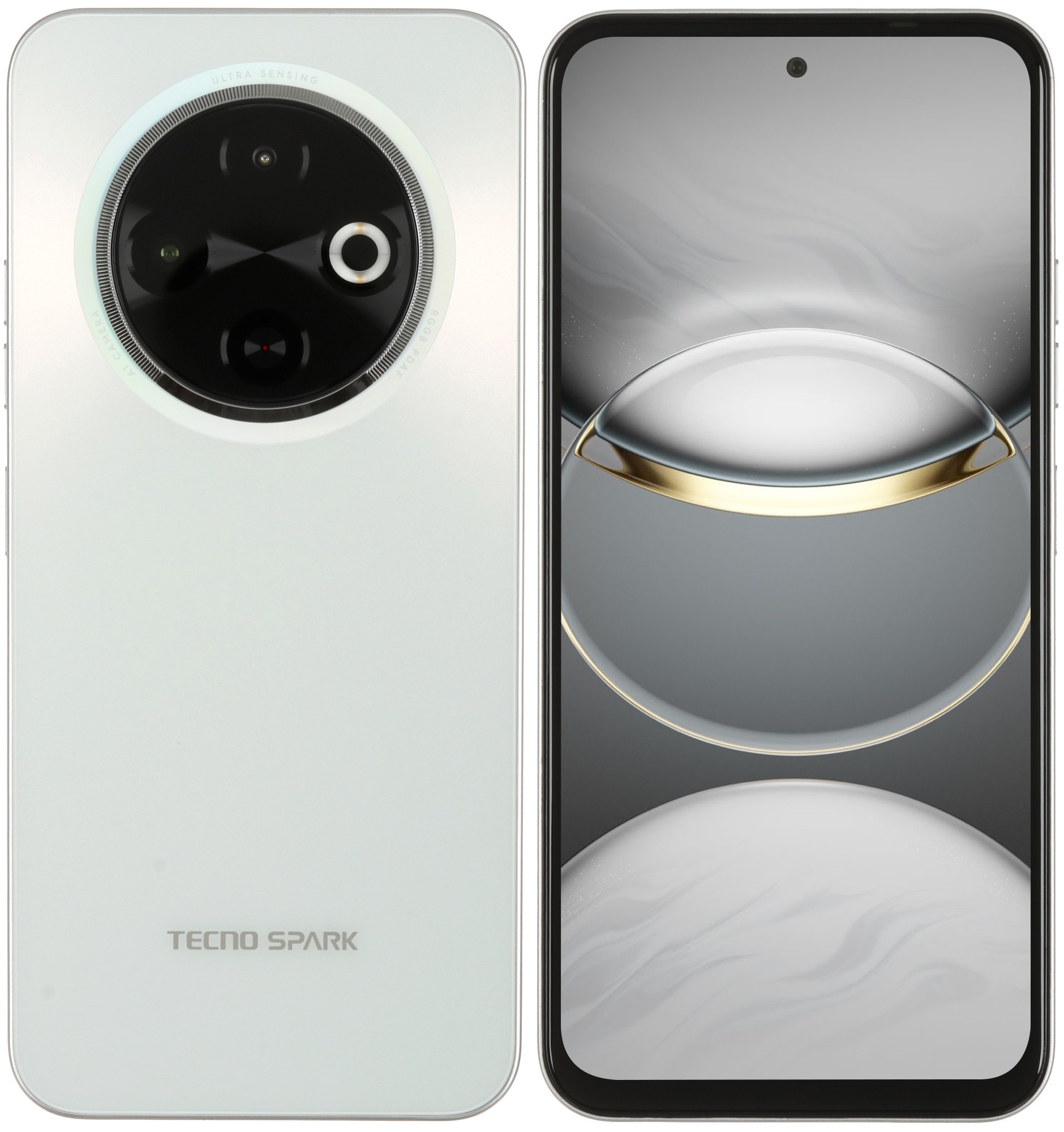 Смартфон Tecno SPARK 30c, 6/128Gb, белый