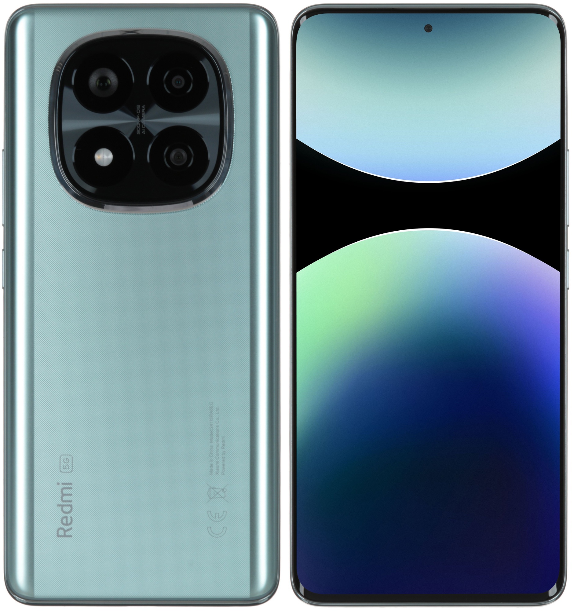 Смартфон Xiaomi Redmi Note 14 Pro+ 5G, 8/256Gb, голубой