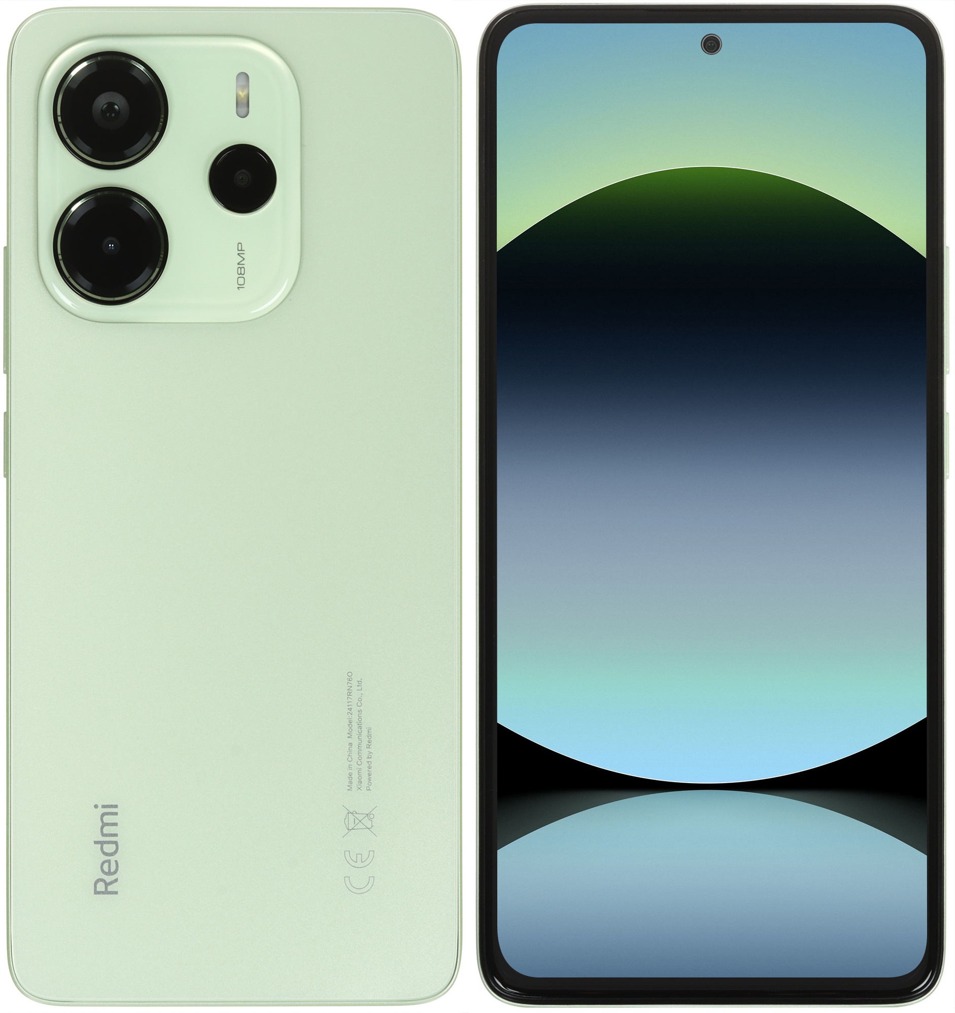 Смартфон Xiaomi Redmi Note 14, 8/128Gb, зеленый