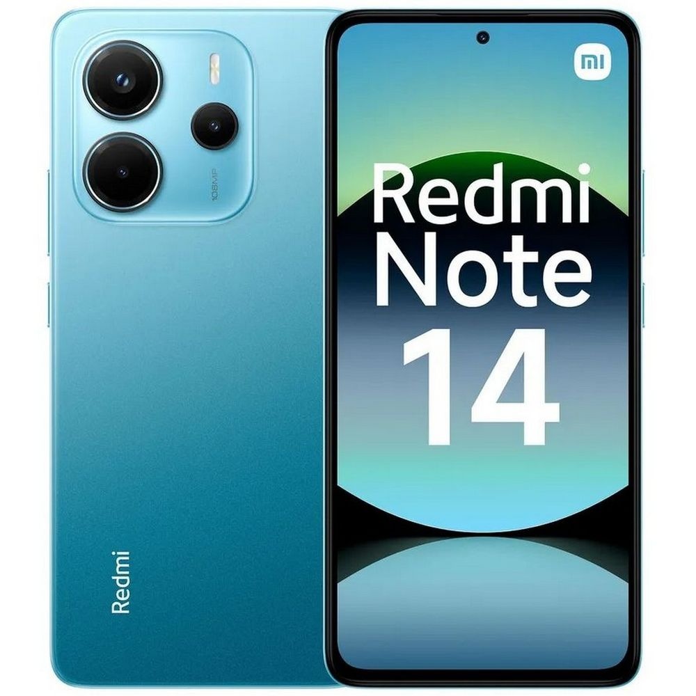 Смартфон Xiaomi Redmi Note 14, 6/128Gb, голубой