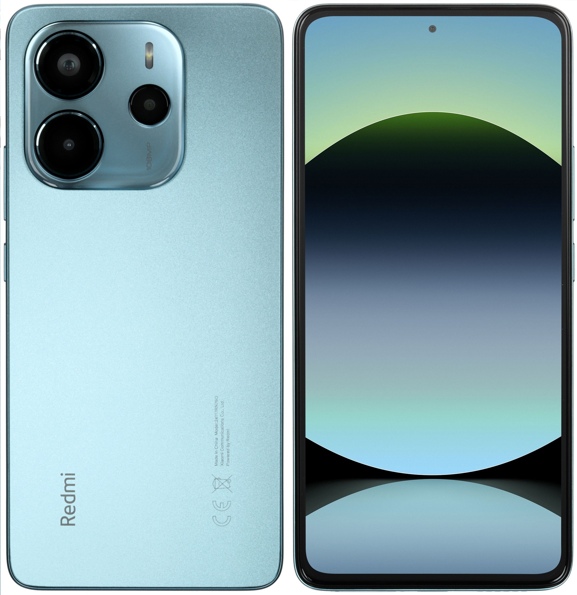 Смартфон Xiaomi Redmi Note 14, 6/128Gb, голубой