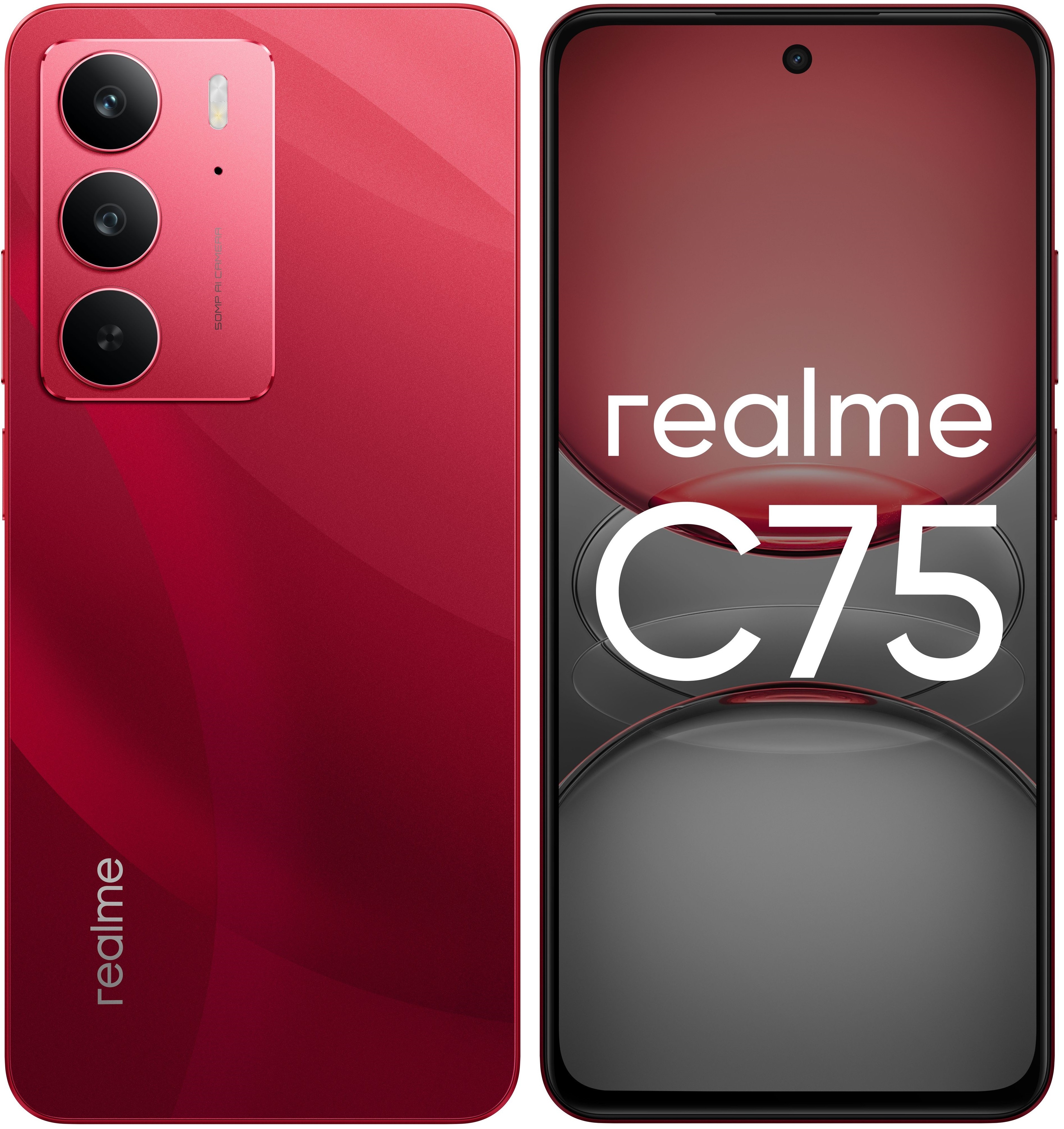 Смартфон Realme C75, 8/256Gb, красный