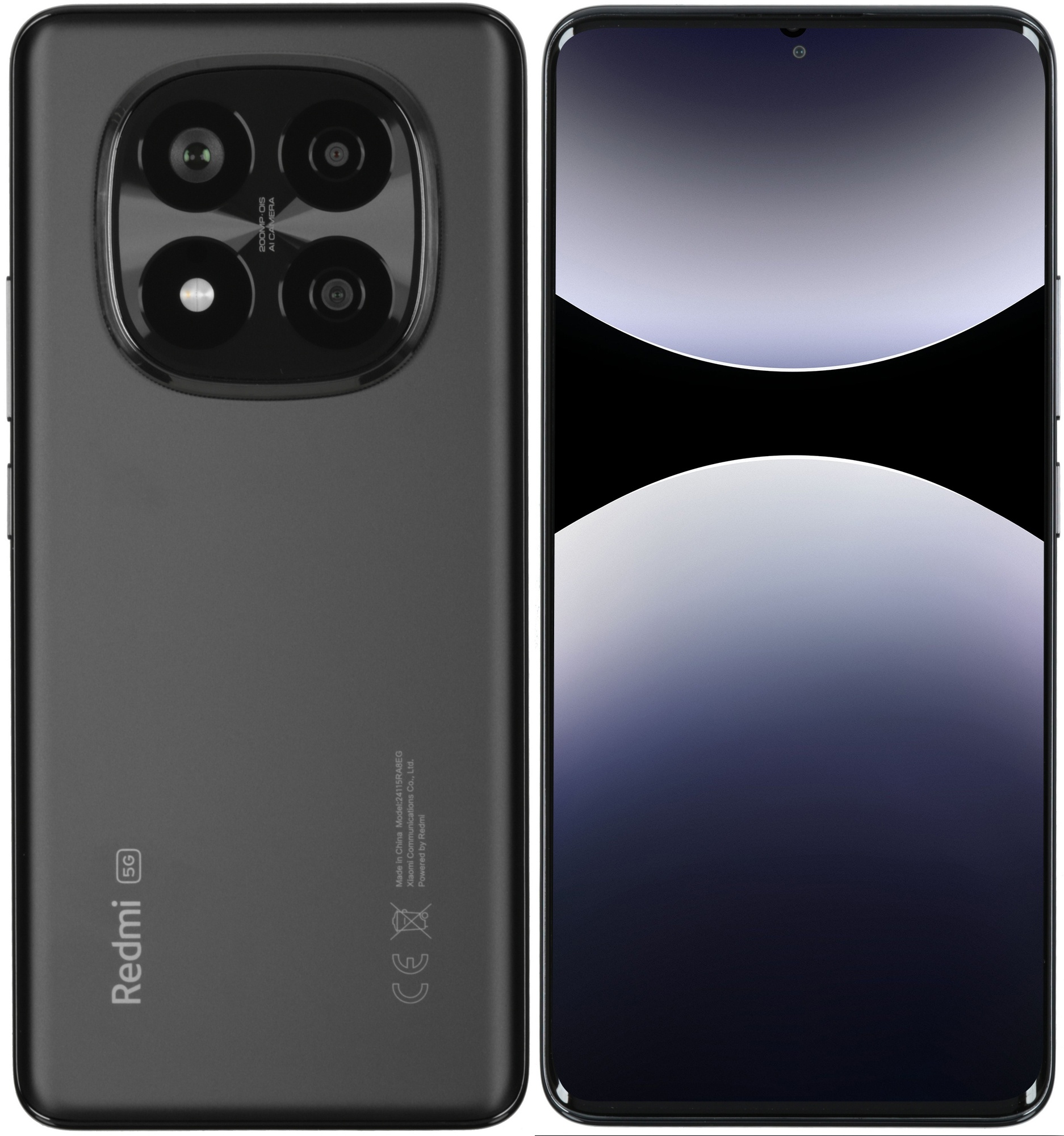 Смартфон Xiaomi Redmi Note 14 Pro+ 5G, 8/256Gb, черный