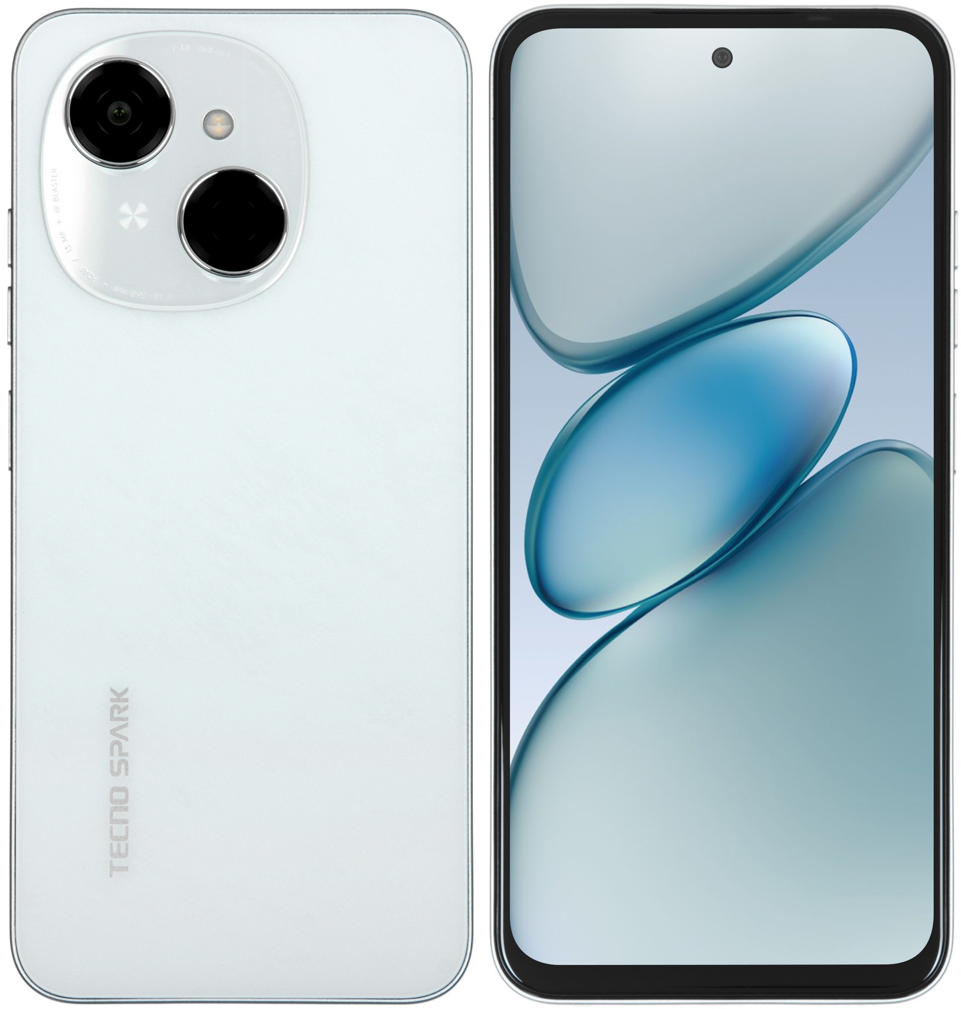 Смартфон Tecno SPARK GO 1, 4/64Gb, белый