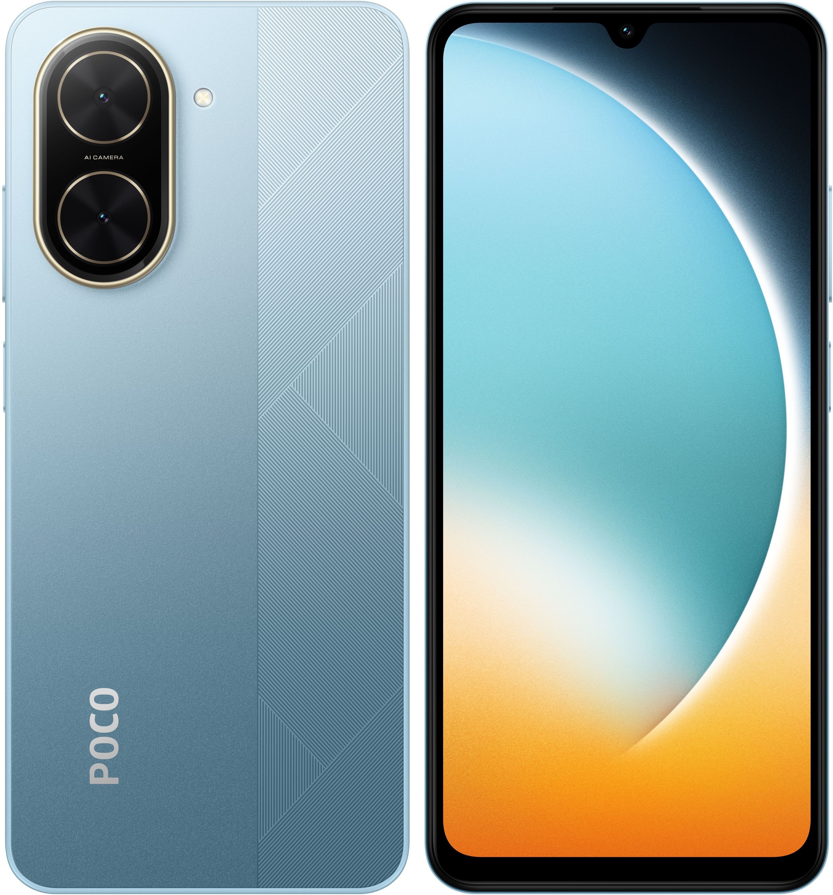 Смартфон POCO C71 RU 3/64Gb синий