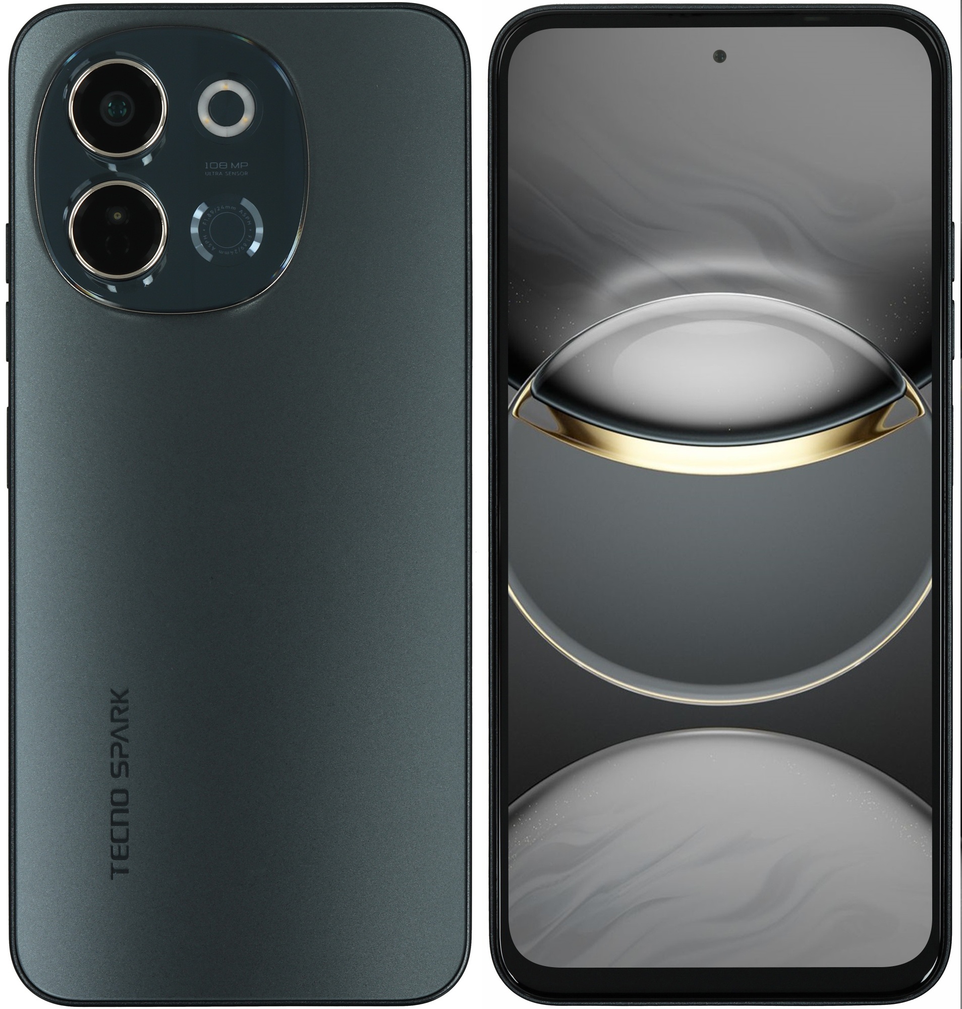 Смартфон Tecno SPARK 30 5G, 6/128Gb, черный