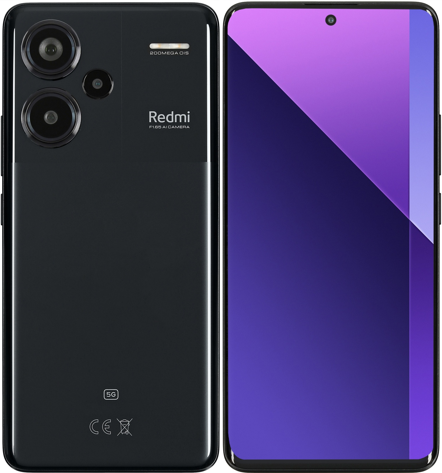 Смартфон&nbsp;Xiaomi Redmi Note 13 Pro+ 5G, 8/256Gb, черный