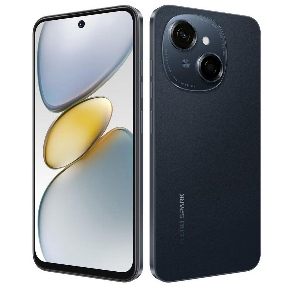 Смартфон Tecno SPARK GO 1, 3/64Gb, черный