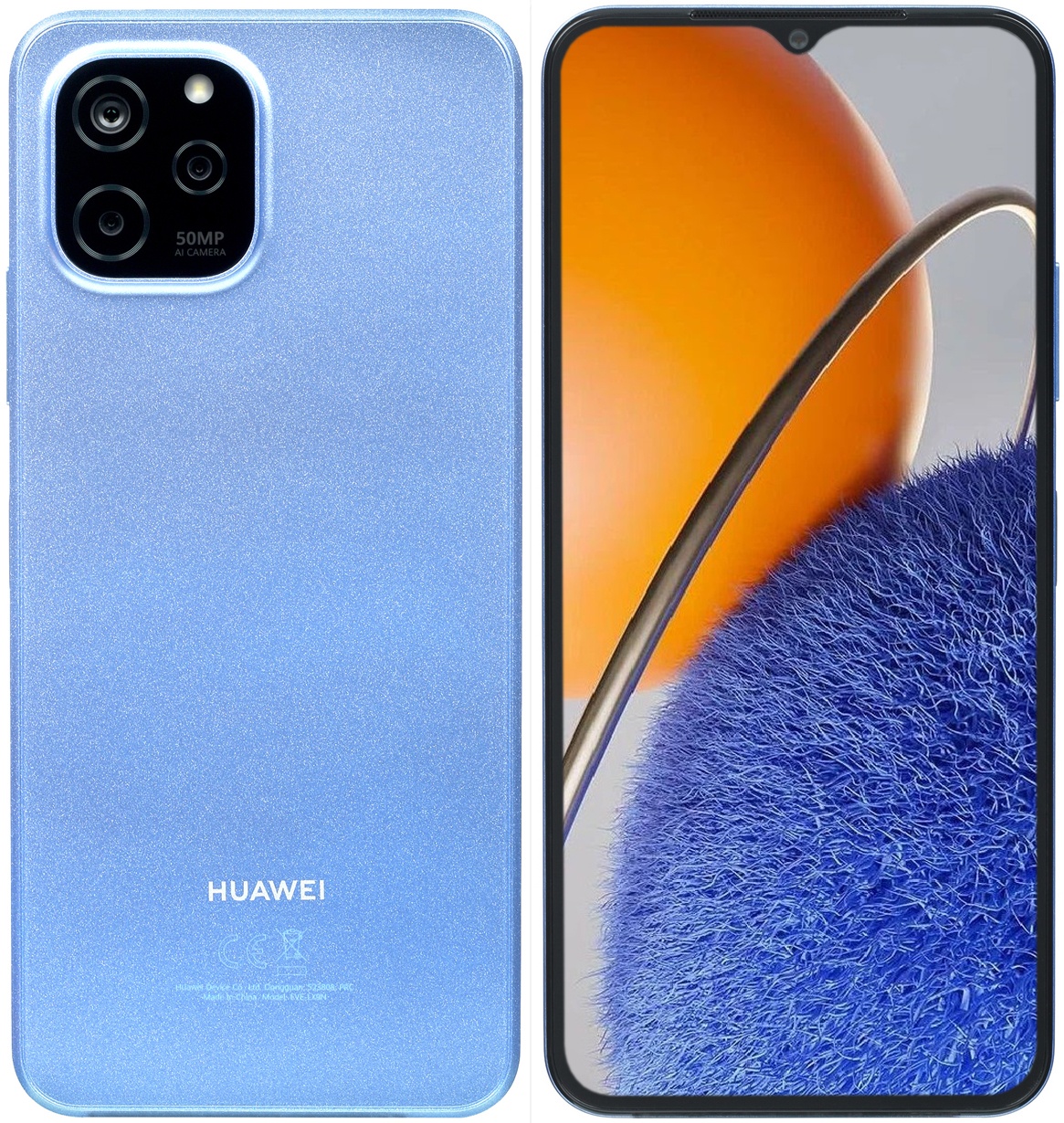 Смартфон Huawei Nova Y61, 4/128Gb, синий