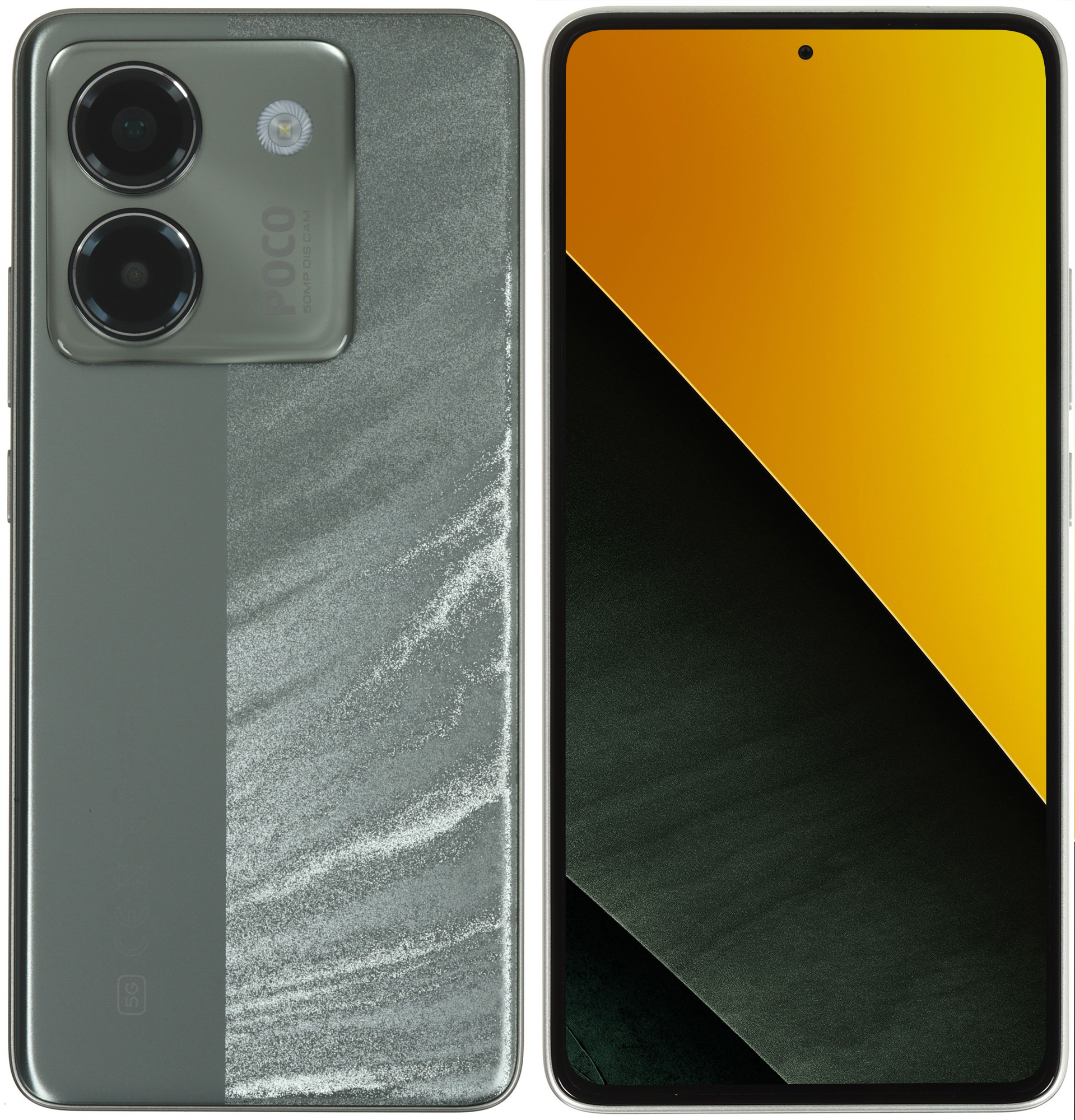 Смартфон&nbsp;POCO M7 Pro 5G RU, 12/256Gb, серебристый