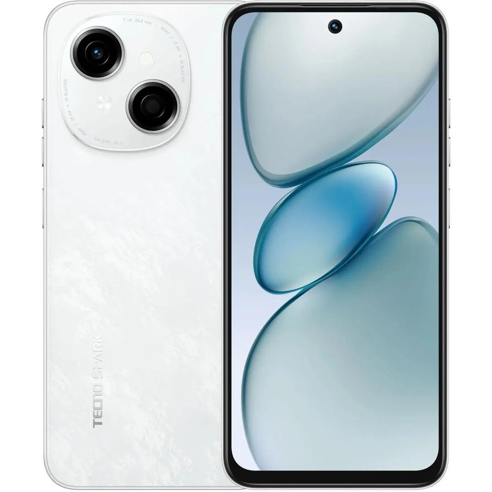 Смартфон Tecno SPARK GO 1, 3/64Gb, белый