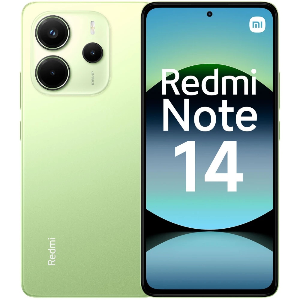 Смартфон Xiaomi Redmi Note 14, 6/128Gb, зеленый
