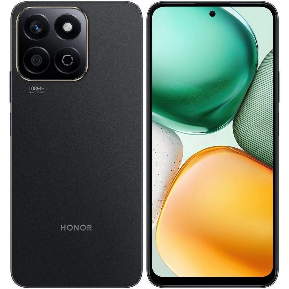 Смартфон Honor X7c, 8/256Gb, черный