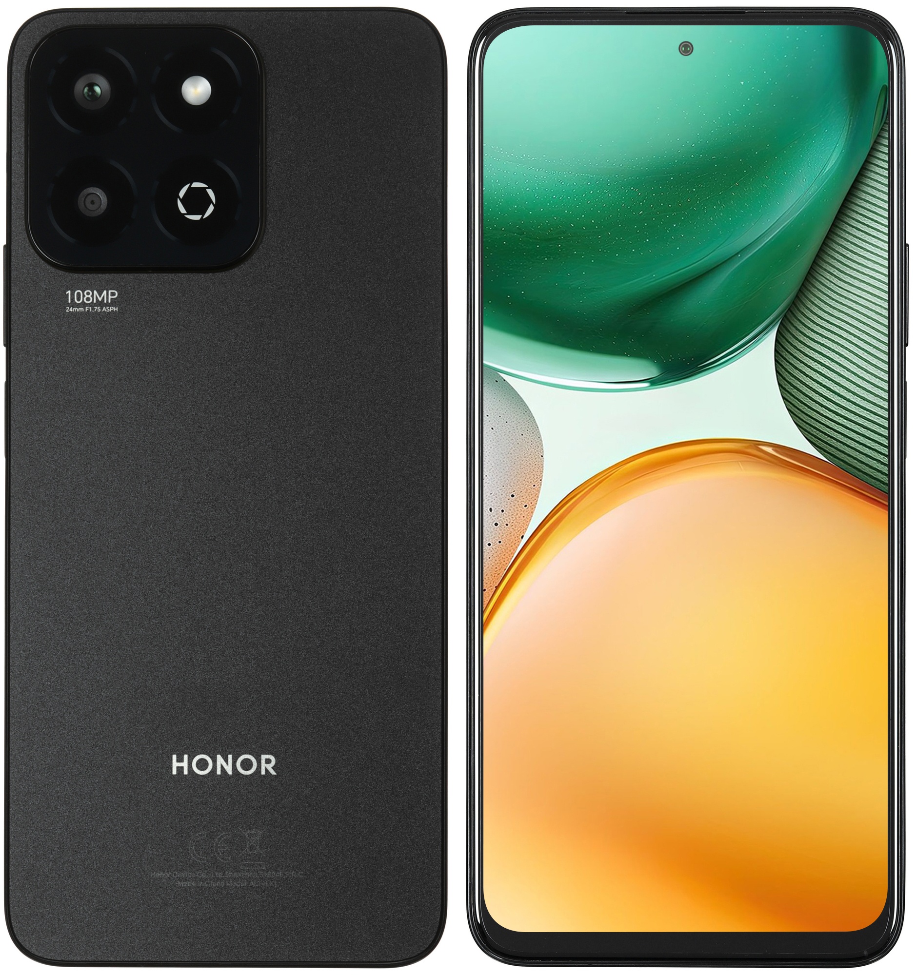 Смартфон Honor X7c, 8/256Gb, черный